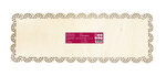 Plat Rectangle Dentelle Bois 36*13 Cm