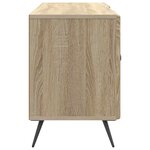 vidaXL Meuble TV Chêne Sonoma 102 x 34 5 x 50 cm Bois d'ingénierie