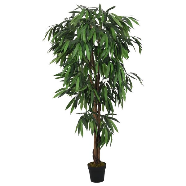 vidaXL Manguier artificiel 1050 feuilles 200 cm vert
