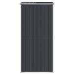 vidaXL Abri de jardin Anthracite 192x108x223 cm Acier galvanisé