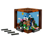 Set LEGO Minecraft 21265 : L'Établi Célébration du 15e Anniversaire