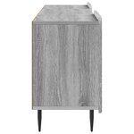 vidaXL Meuble TV Sonoma gris 150 x 31 x 52 cm Bois d'ingénierie