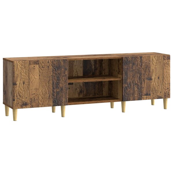 vidaXL Meuble TV 150 x 31 x 50 cm Bois ancien Bois d'ingénierie
