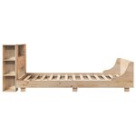 vidaXL Cadre de lit sans matelas 140x200 cm bois massif de pin
