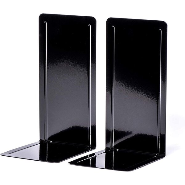 Lot de 2 Serre-archives étroits 14 x 12 x 24 cm Noir MAUL