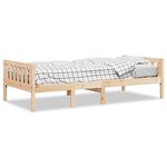 vidaXL Lit pour enfants sans matelas 75x190 cm bois de pin massif