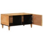 vidaXL Table basse Marron 80 x 50 x 40 cm Bois de mangue massif