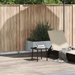 VidaXL Table basse de jardin rectangulaire marron 40x40x37 cm rotin