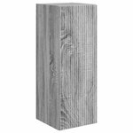 vidaXL Ensemble meuble TV 2 Pièces Gris Sonoma Bois d'ingénierie