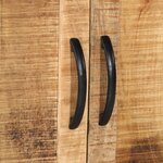 vidaXL Buffet 55x35x70 cm Bois massif Mangue brut