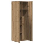 vidaXL Haut Armoire chêne artisanal 70 x 42.5 x 185 cm
