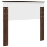 vidaXL Tête de lit Chêne brun 100 cm Bois d'ingénierie