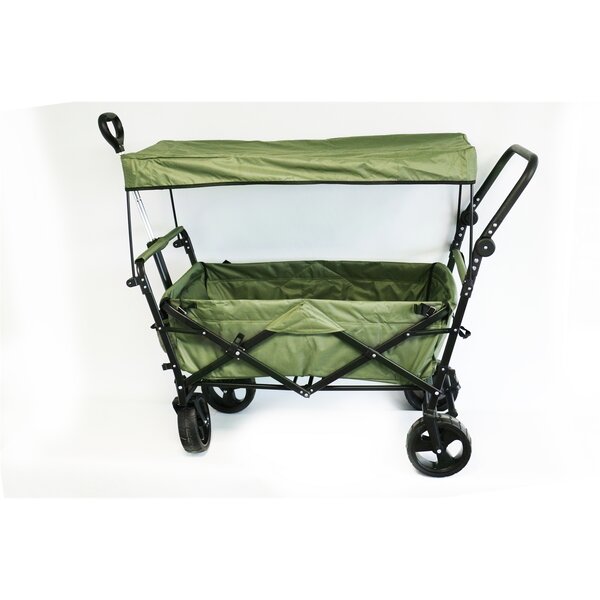 Vedes 71302041 - Chariot de transport Premium XXL vert olive avec toit