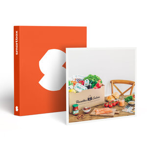 SMARTBOX - Coffret Cadeau Panier à cuisiner Recettes et Cabas pour 4 personnes avec 3 délicieuses recettes -  Gastronomie