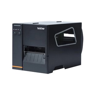 Imprimante d'étiquettes thermique industrielle Brother TJ4005DN Hôte USB - Carte réseau - Résolution 203 dpi - Vitesse 152 mm - Couleur noire