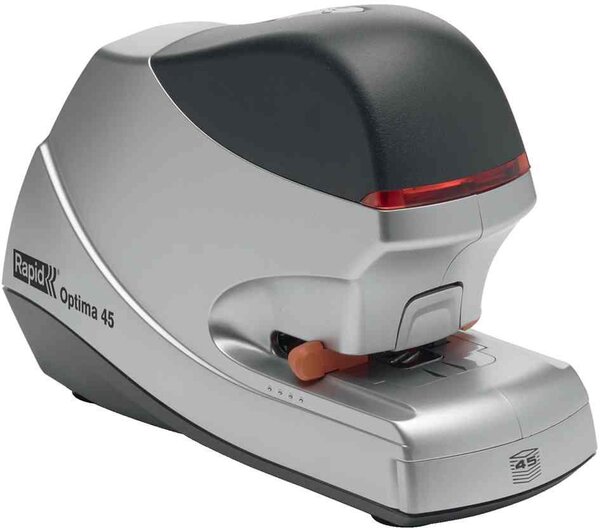 Rexel Agrafeuse électrique Optima 45  argent RAPID