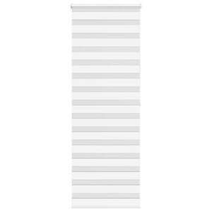 vidaXL Store zèbre blanc 70x200 cm largeur du tissu 65 9 cm polyester