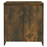 vidaXL Buffet Chêne fumé 70x41x75 cm Bois d'ingénierie