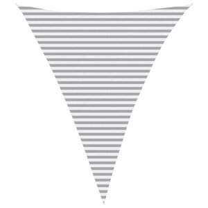 vidaXL Voile d'ombre 4 x 5 x 5 m 100   polyester Oxford Triangulaire