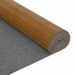 vidaXL Cloison de séparation marron largeur 800 cm hauteur 165 cm bambou