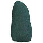 vidaXL Coussin de Dos Vert foncé 45 x 24 x 50 cm tissu