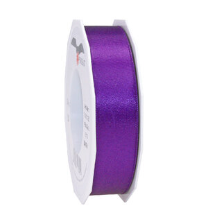 Satin double face 25-m-rouleau 25 mm violet