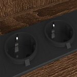 vidaXL Cabinet de chevet Chêne brun 38 x 31 x 61 cm Bois d'ingénierie