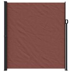 vidaXL Auvent latéral rétractable marron 220x600 cm
