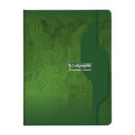 Cahier Piqué 17x22 cm Grands Carreaux 96p 70g Couverture Carte Aléatoire CALLIGRAPHE