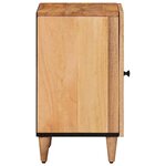 vidaXL Armoire de salle de bain avec stockage Naturel 38 x 33 x 58 cm