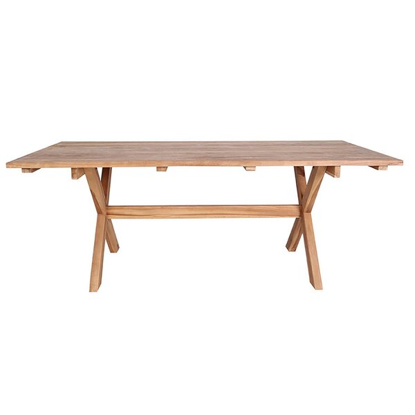 Table de jardin en teck MURCIA 200 x 90 cm
