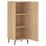 vidaXL Buffet Chêne sonoma 34 5x34x90 cm Bois d'ingénierie