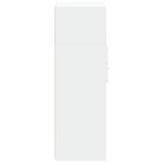 vidaXL Buffet haut blanc 30x42 5x124 cm bois d'ingénierie