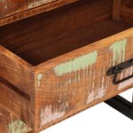 vidaXL Buffet Marron 66 x 33 x 70 cm bois de récupération massif