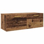 vidaXL Meuble mural Bois ancien 100 x 36.5 x 35 cm Bois d'ingénierie