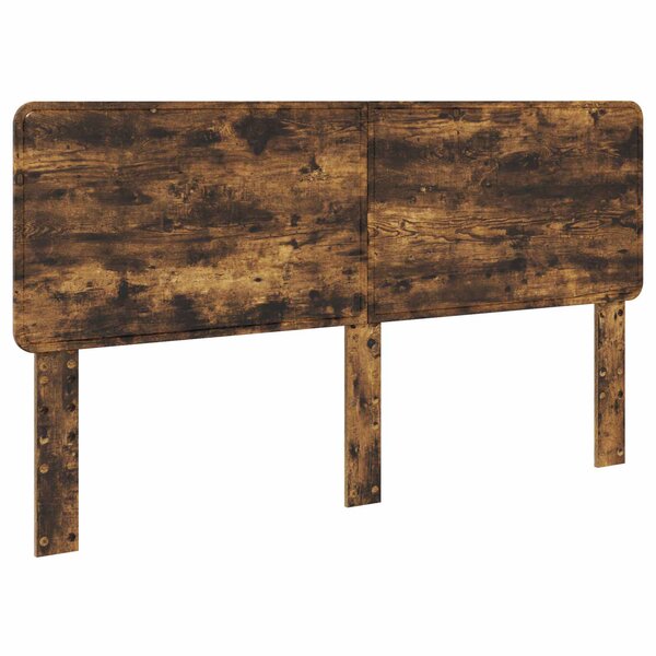 vidaXL Tête de lit Chêne fumé 180 cm Bois d'ingénierie