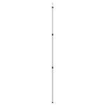 vidaXL Mât de bâche télescopique avec longueur de 102-260 cm Aluminium
