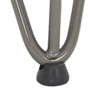 vidaXL Pieds en épingle à cheveux pour table basse 4 pièces Acier naturel 10 cm Acier massif