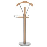 vidaXL Valet de chambre 45 x 35 x 107 cm Naturel