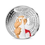 Astérix Sagesse - Monnaie de 10€ Argent Colorisée