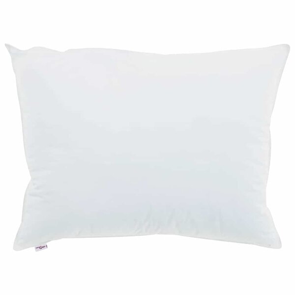 vidaXL Oreillers avec oreiller 2 Pièces Blanc 130gsm 100  coton