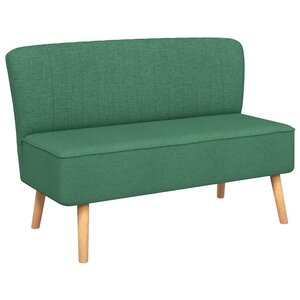 vidaXL Canapé 117x55 5x77 cm Tissu Vert