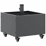 vidaXL Base de parasol avec jardinière Anthracite 45 x 45 x 45 cm