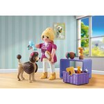 PLAYMOBIL 71747 - My Life Toiletteuse avec caniche et nombreux accessoires