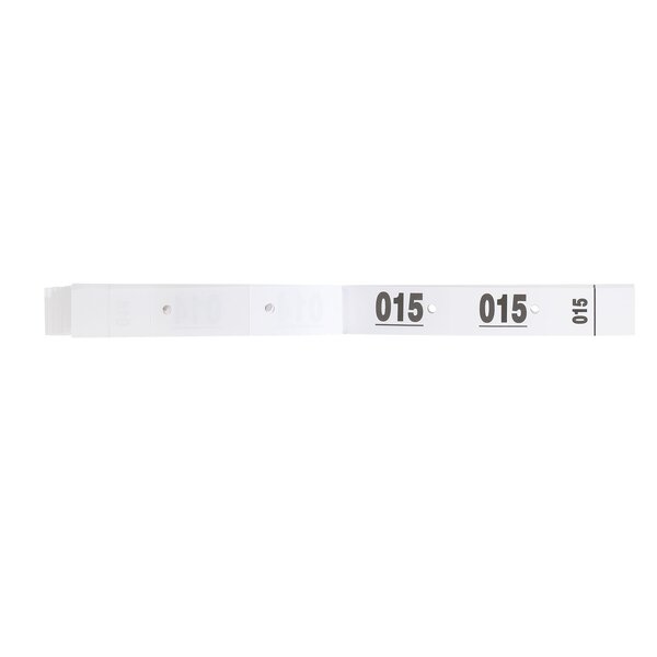 Carnet de 50 tickets vestiaire blancs - lot de 20 - exacompta