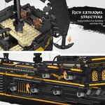 Mould King 13199 - Le bateau de pirate