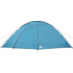 vidaXL Tente de camping 8 personnes bleu imperméable