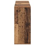 vidaXL Buffet Bois ancien 120 x 30 x 75 cm Bois d'ingénierie