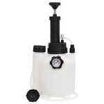 vidaXL Purgeur de frein blanc et noir 3 L