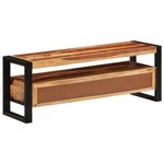 vidaXL Meuble TV 120x35x45 cm Bois solide de Sesham